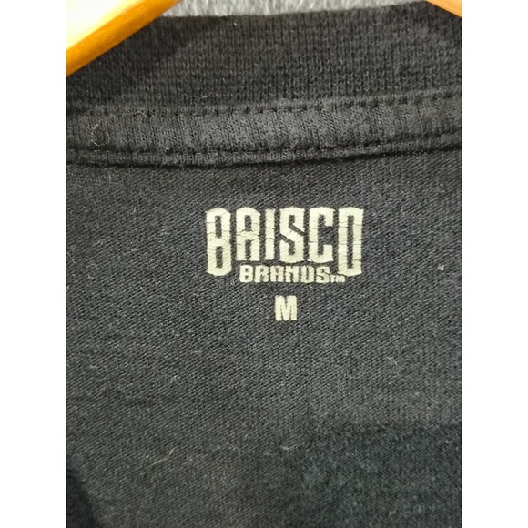 Brisco Brands Women's Size‎ M Black Graffiti Mona Lisa Graphic T-Shirt - Picture 3 of 8